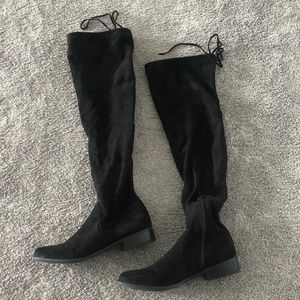 Journee Collection Maya Wide Calf Thigh High Boots